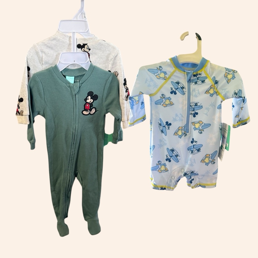 Free shipping- Baby boy Mickey Mouse Set